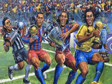 Innovative Ronaldinho NFT Launched by Influxo Studio with technology from BigONE Exchange