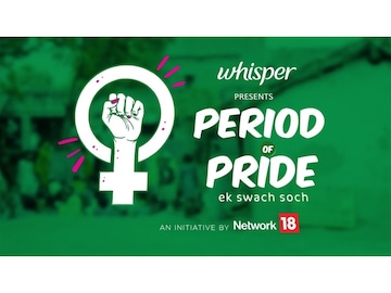 Network18 and Whisper host a first of its kind 'Telethon of Change' on the movement for menstruation education in India