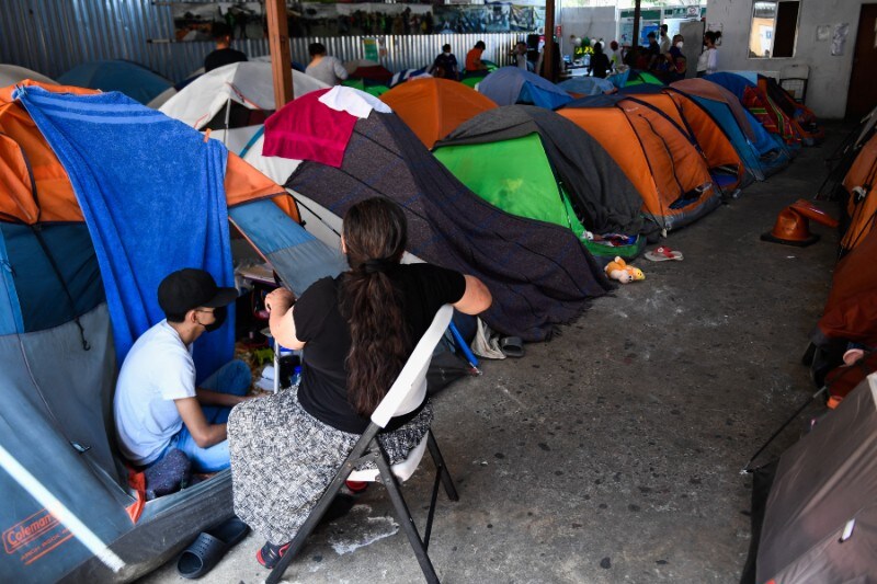 'Why not us?': Latinos stuck at Mexico border ask as Ukrainians enter US