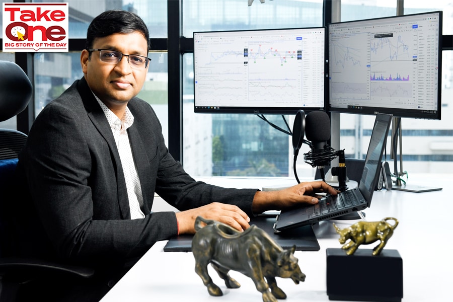 Vivek Bajaj cofounder of Elearnmarkets
Image: Debarshi Sarkar for Forbes India