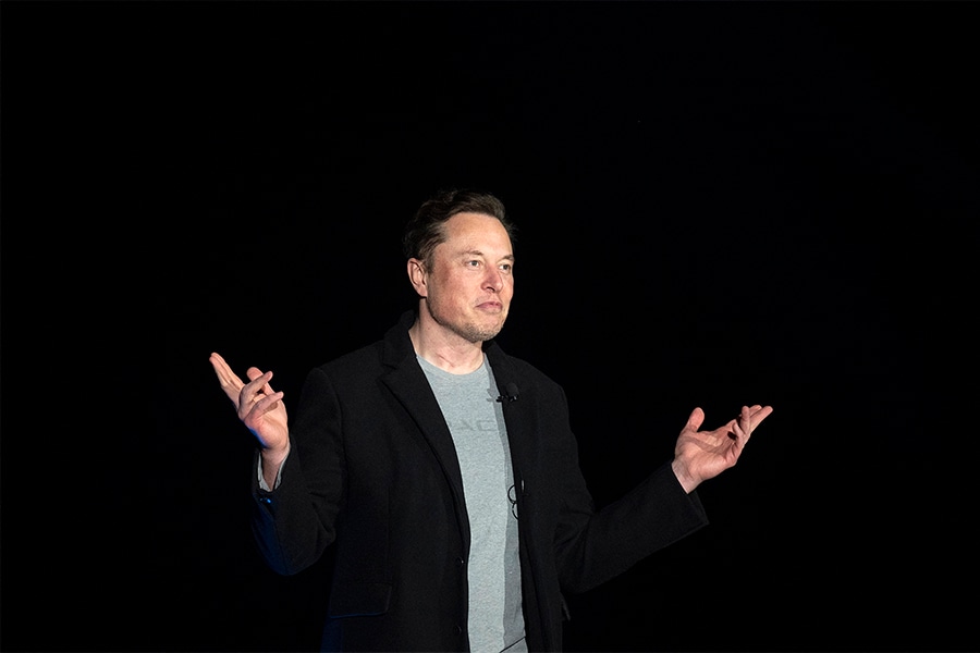 Tesla chief, Elon Musk, who has been rebuffed by the Twitter board recently. (Credit: JIM WATSON/ AFP)

