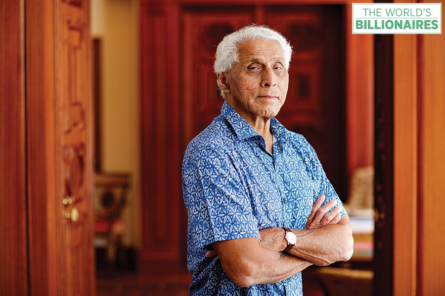 Indian-American billionaire Romesh Wadhwani<br>Image: Timothy Archibald