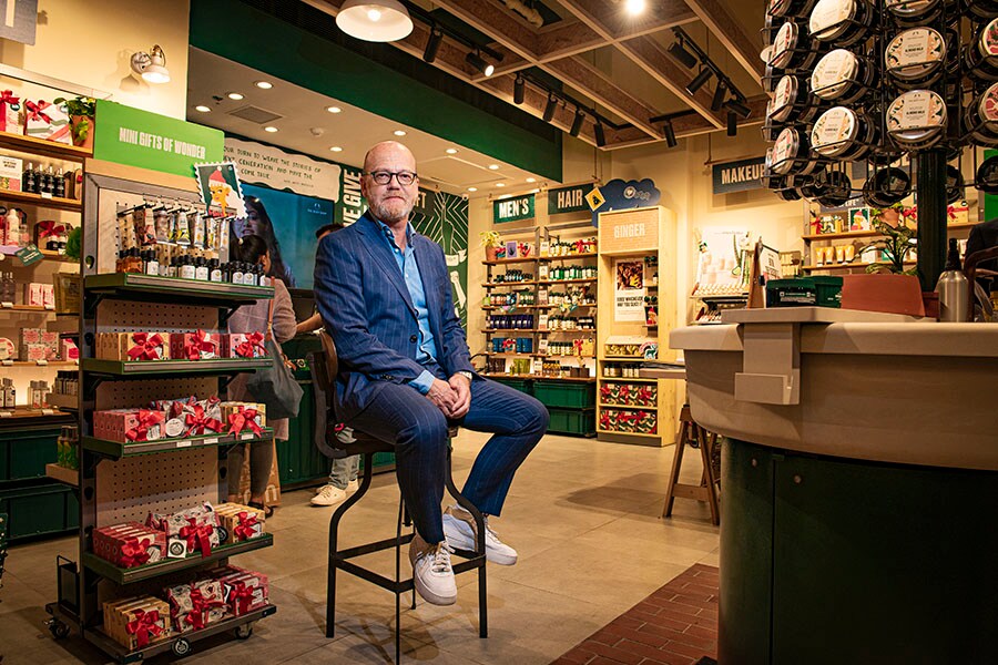 David Boynton, CEO,  The Body Shop
Image: Amit Verma