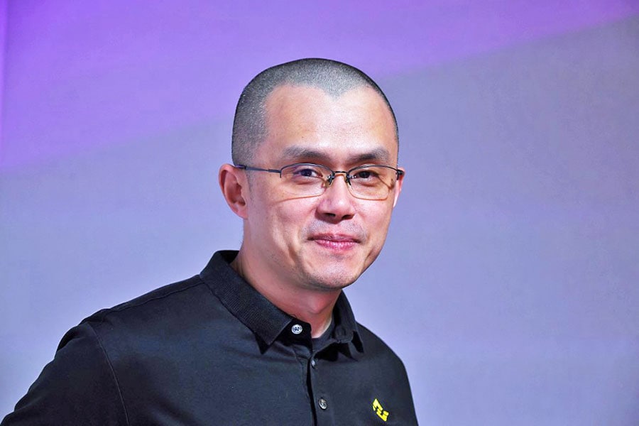 Changpeng Zhao, CEO, Binance. Image: Eric PIERMONT / AFP