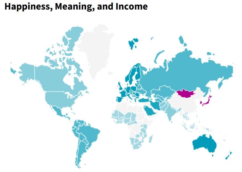 The relationship between happiness and our sense of meaning can change depending on our financial situation.
Image: Shutterstock