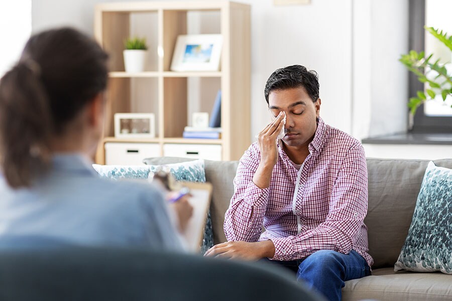 Some social media users say they want their partner to have seen a therapist, before they will consider starting a relationship with him.
Image: Shutterstock