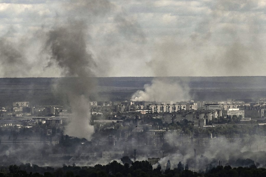 After days of raging street battles, Ukrainian officials conceded that Russian troops control a large part of Severodonetsk, and that their forces might have to pull back due to constant shelling.

