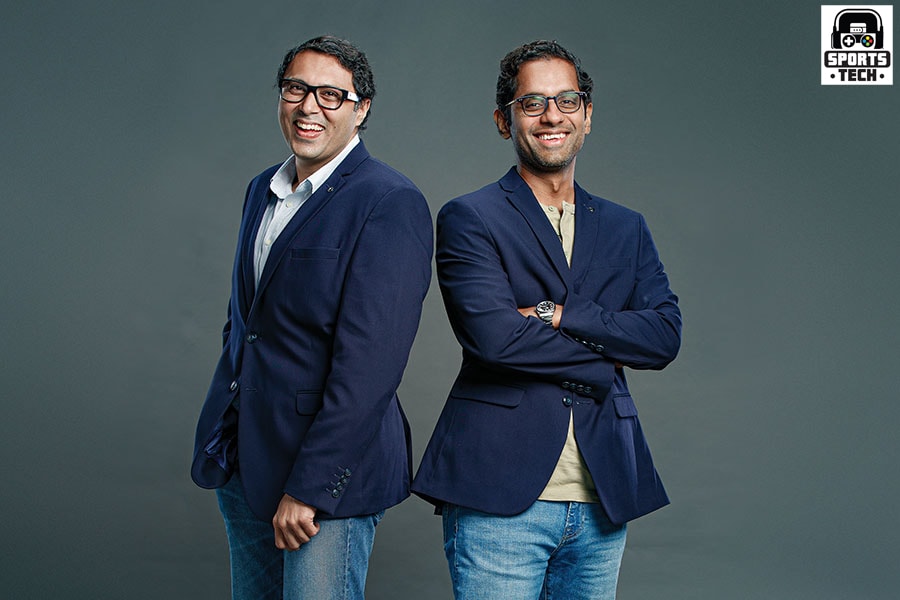 Bhavin Pandya (left) and Trivikraman Thampy, CEO & cofounder, Games24X7