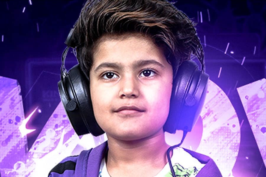 Aged seven, Akarsh Chaudhary aka Vivone, is one of the youngest online gamers in India. 

