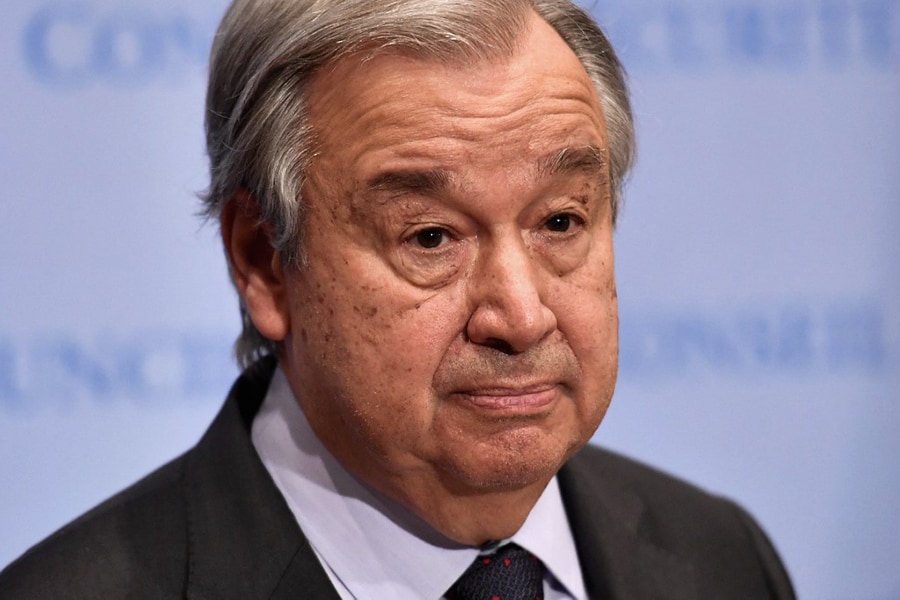 UN chief warns pandemic not over, decries 'scandalous' vaccine inequality