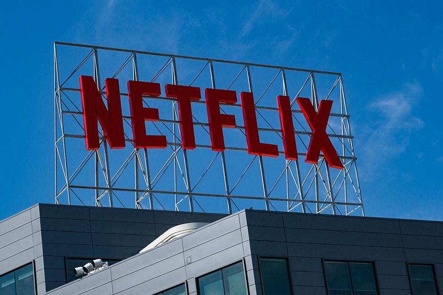 Netflix has enlisted an A-list roster of actors for a new slate of film and TV series this year
Image: Chris Delmas / AFP 