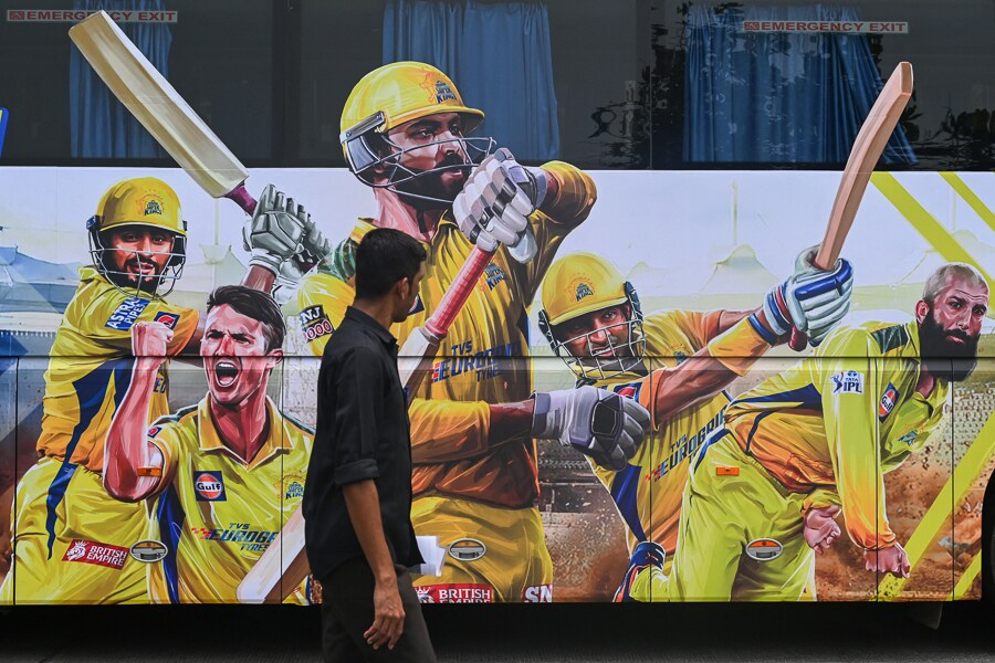 10 teams will fight it out for the IPL T20 trophy this year. Image: Indranil Mukherjee /AFP via Getty Images

