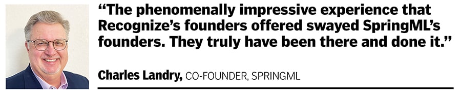 The tech services space is three times the size of the software space, and yet has only attracted a third of the PE capital compared to software: Francisco D’Souza, co-founder and Managing Partner, RECOGNIZE
Image: Nir Arieli / Recognize