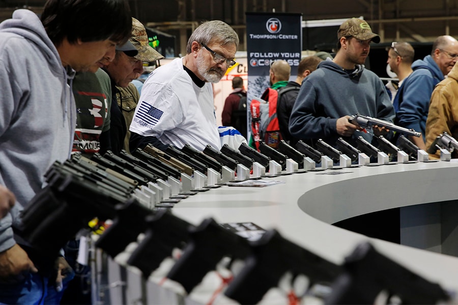 US gun production triples since 2000, led by handgun purchases