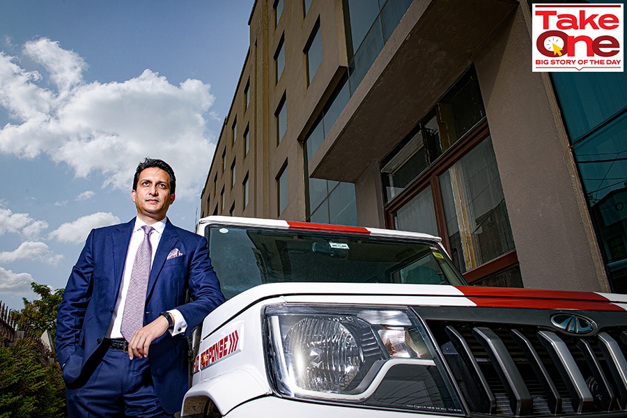 Rituraj Kishore Sinha, group managing director, SIS; Image: Amit Verma