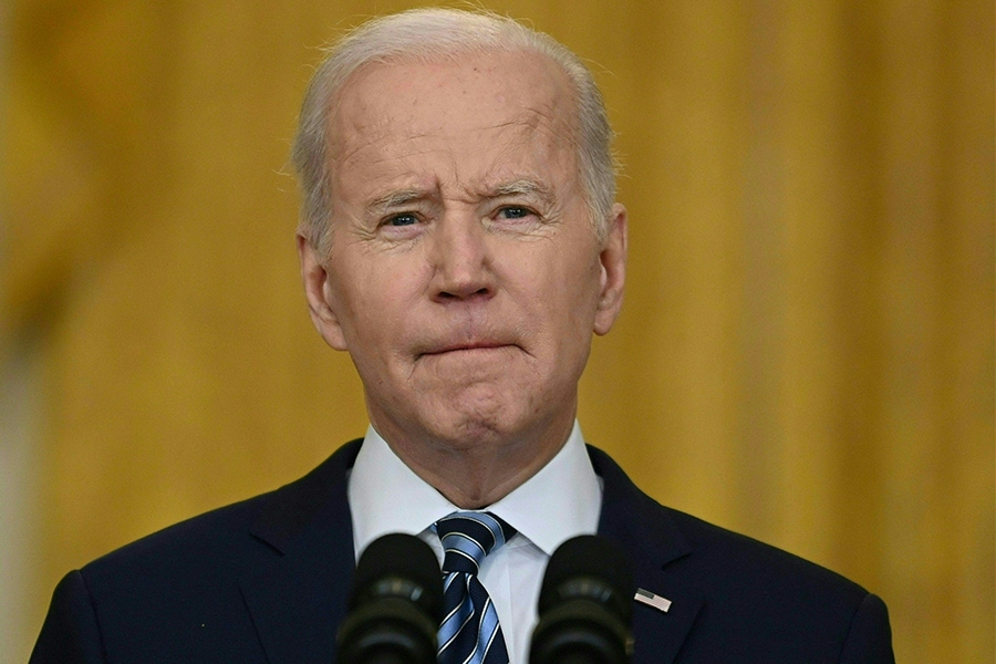 US President Joe Biden has said that US citizens should be on guard against the monkeypox disease. (Credits: Brendan SMIALOWSKI / AFP)

