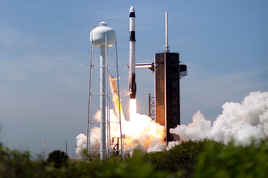 First 'crypto satellite' launched on SpaceX rocket