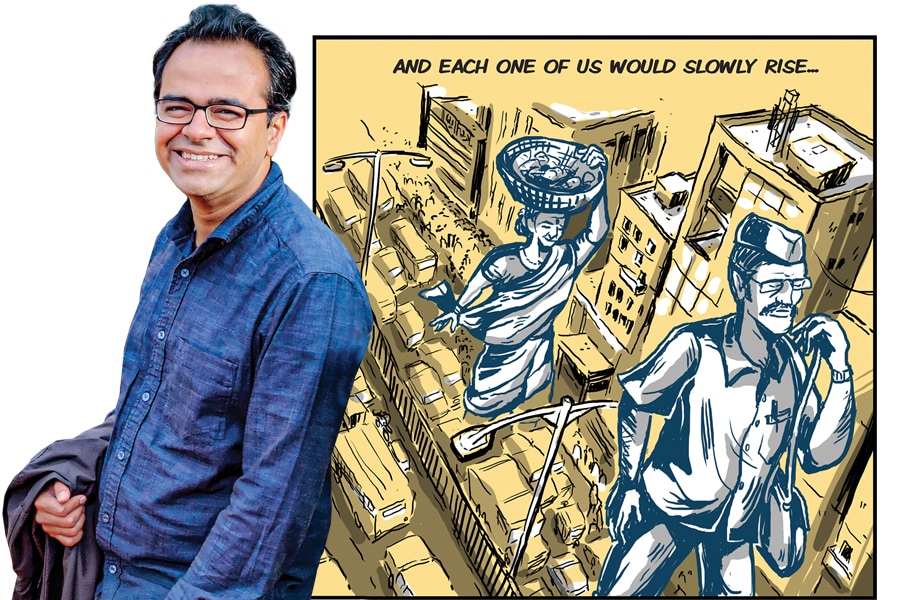 Rohan Chakravarty’s comic strip became one of the online faces of the protest against the draft Environment Impact Assessment notification. Image : Vikas Chandra Pureti for Forbes India 