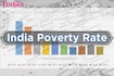 Poverty rate in India: Trend over the years and causes