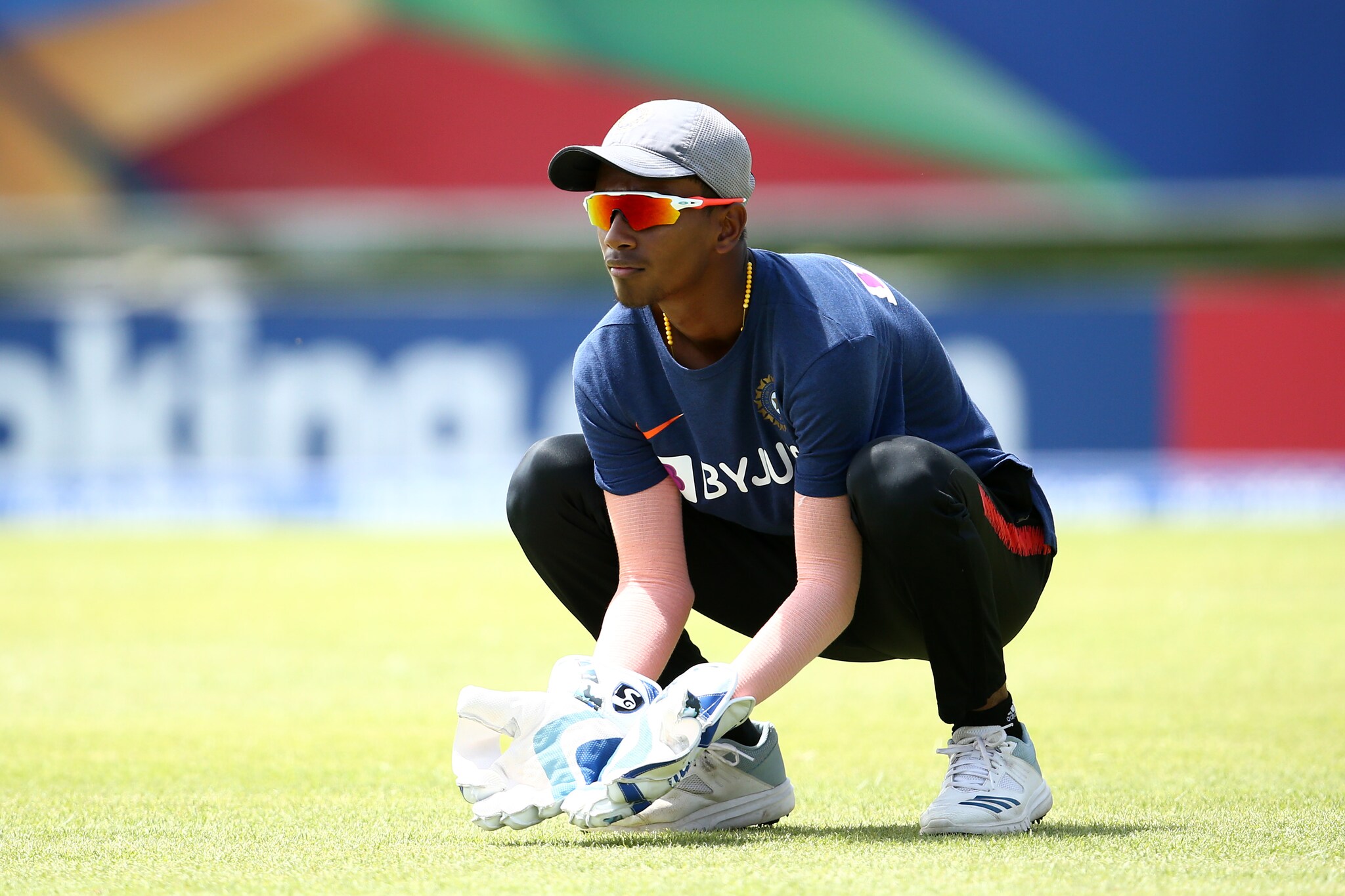 Kumar Kushagra. Image: Jan Kruger-ICC/ICC via Getty Images