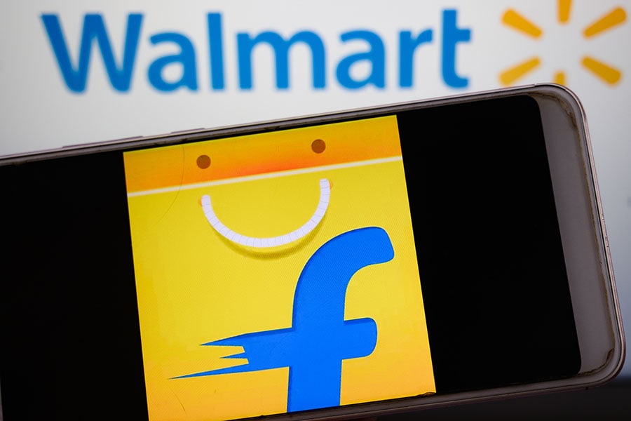 Ecommerce giant Flipkart is planning to raise <img billion, with parent Walmart committing to inject 0 million.   Photo Illustration: Soumyabrata Roy/NurPhoto via Getty Images