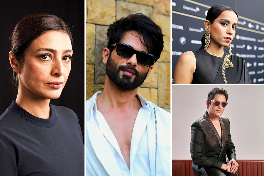 (L to R) Tabu, Shahid Kapoor, Tillotama Shome, and Vijay Verma. 