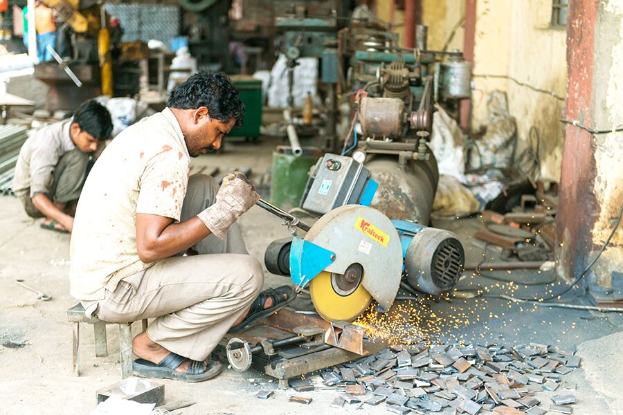 The Budget addresses some of the critical issues related to MSMEs by infusing Rs9,000 crore to the Credit Guarantee Scheme. Image: Shutterstock