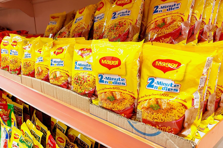 Maggi Noodles was launched in India in 1982. Indians were familiar with noodles as part of a Chinese restaurant menu, but the Maggi style of “instant” noodles was new. Image: Shutterstock