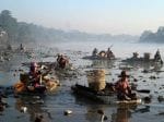 On the water with Myanmar's 'river cleaners'