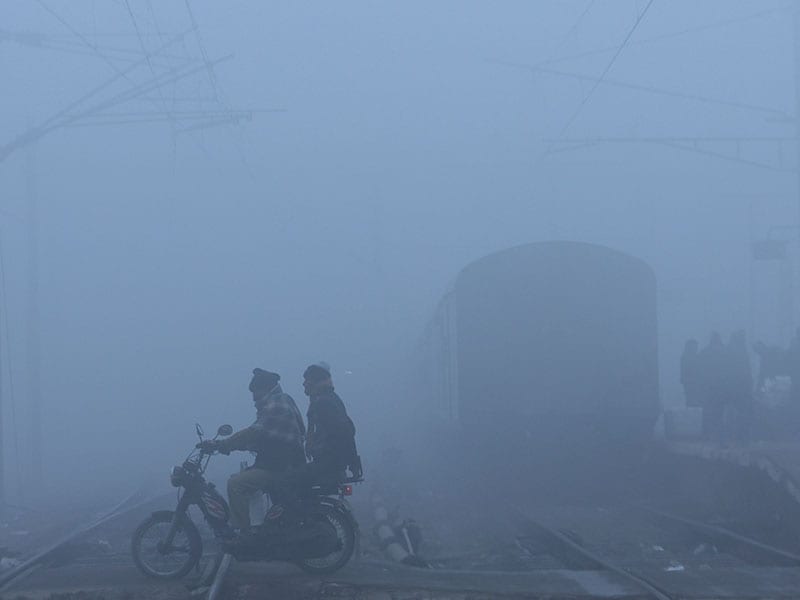 Photo of the day: Cold cripples capital
