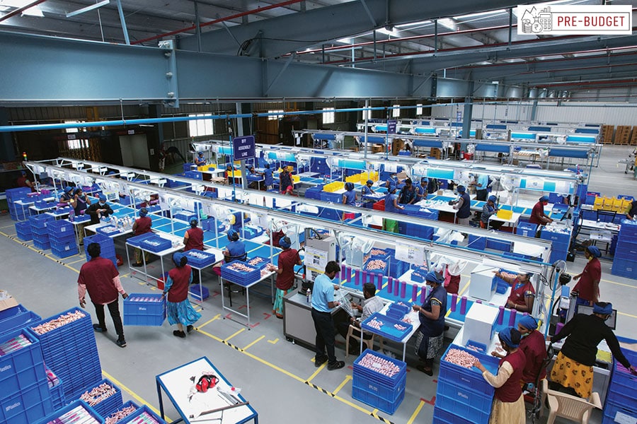 Dolls being assembled at the Hosur, Tamil Nadu, plant of Micro Plastics, one of the largest toy exporters in India. The company has six plants only for toys in and around Bengaluru with about 1.2 million square feet of manufacturing space
Image: Courtesy Micro Plastics