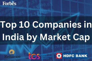 Top 10 companies in India by market valuation in 2025