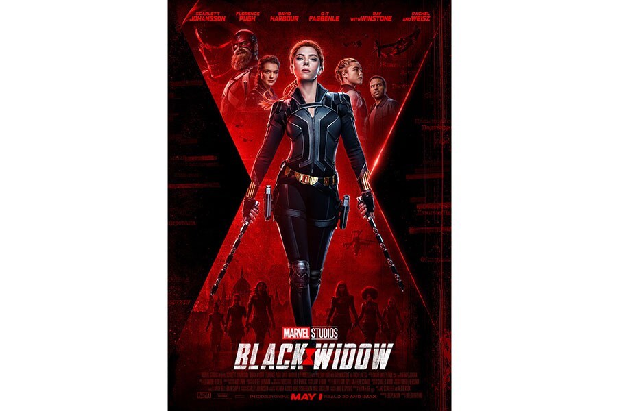 Black Widow poster (2021)