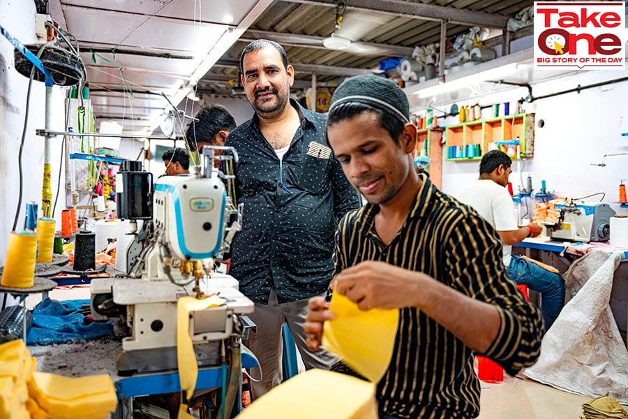 Sayed Sajid Ali owns three properties in Dharavi and is concerned about running into losses because no space will be provided for the extra floors. Image: Mexy Xavier