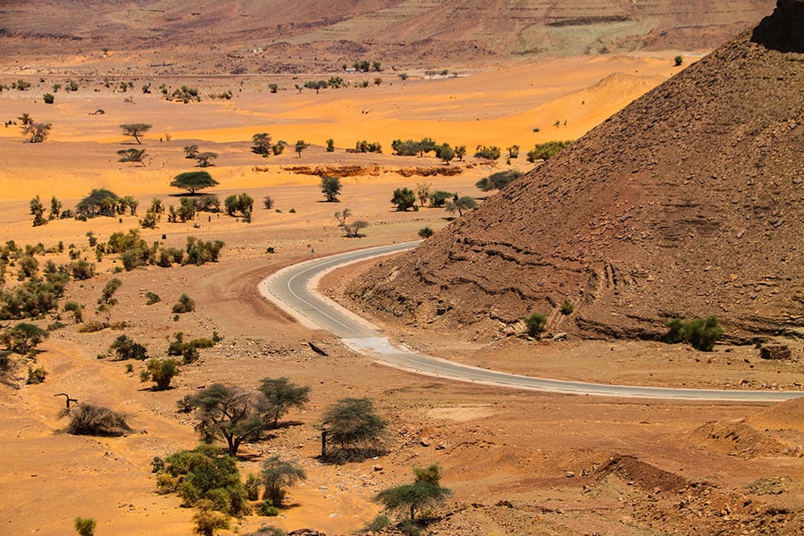 The Sahara Loop, Morocco to Mauritania. Image credit: Shutterstock