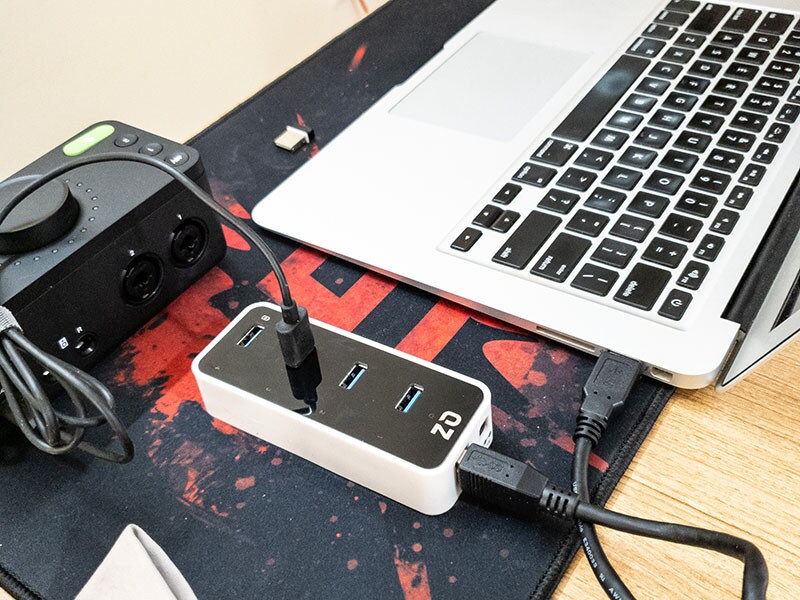 The lowly USB hub: A useful addition