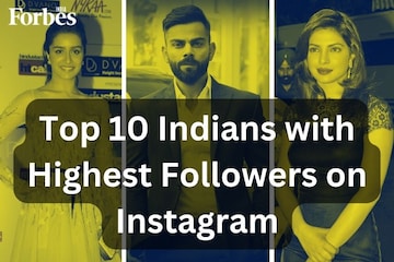 Top 10 Indians with highest followers on Instagram in 2025