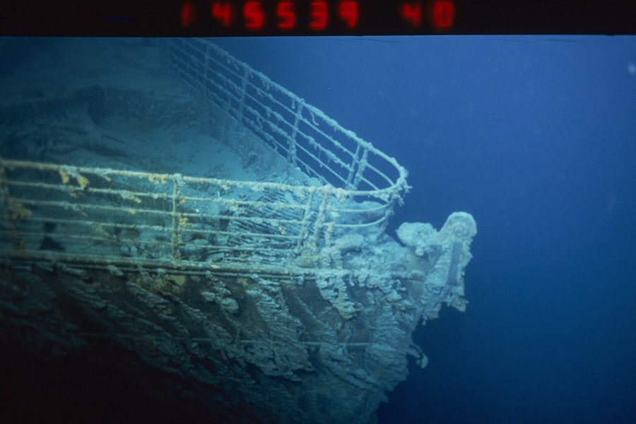 Capt. Jamie Frederick of the U.S. Coast Guard gives an update on the search. efforts for five people aboard the missing submersible, approximately 900 miles off Cape Cod, on June 20, 2023 in Boston, Massachusetts. Image: Scott Eisen/Getty Images