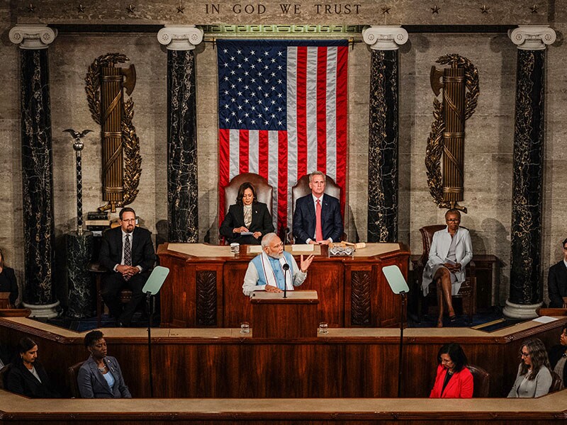 Photo of the day: Narendra Modi addresses US Congress