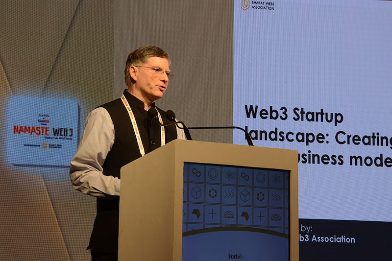 Mr Dilip Chenoy talks about India's potential in Web3 at Namaste Web3