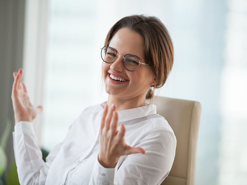 Female TED speakers who used more humour were more popular and perceived as more influential than less funny women and comparably funny men.
Image: Shutterrstock