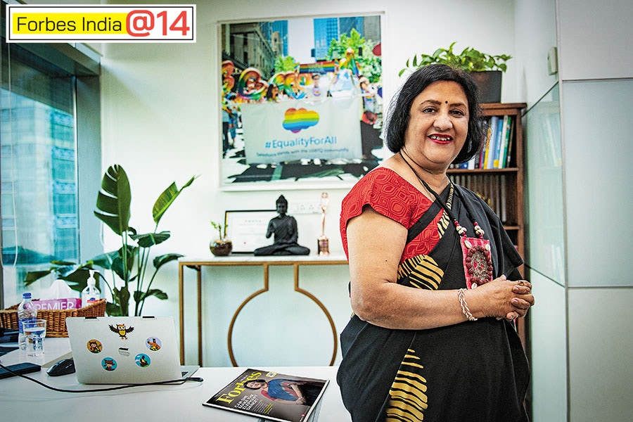 Arundhati Bhattacharya, CEO, Salesforce India Image: Mexy Xavier