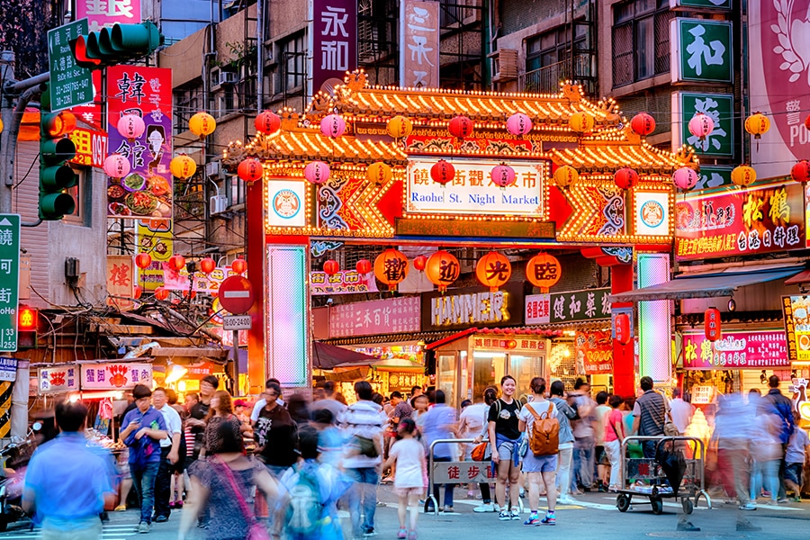 Taipei, Taiwan. Image credit: Shutterstock