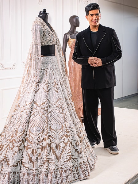 Fashion designer Manish Malhotra Image: Bajirao Pawar For Forbes India