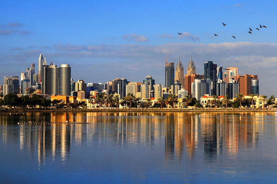 
Negotiators, activists and the leaders of vulnerable small island nations are heading to Dubai for the November 30 to December 12 COP28 talks.
Image: Karim Sahib / AFP 