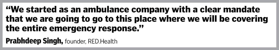 RED.Health: Providing medical assistance to corporate customers and the common man