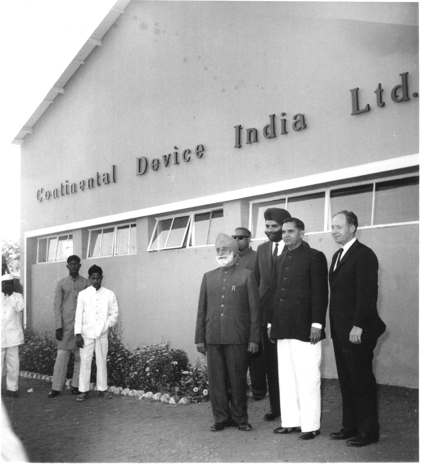 Inderdeep Singh, president & managing director and Prithvideep Singh, general manager, CDIL Semiconductors at their plant in Mohali. Image: Amit Verma