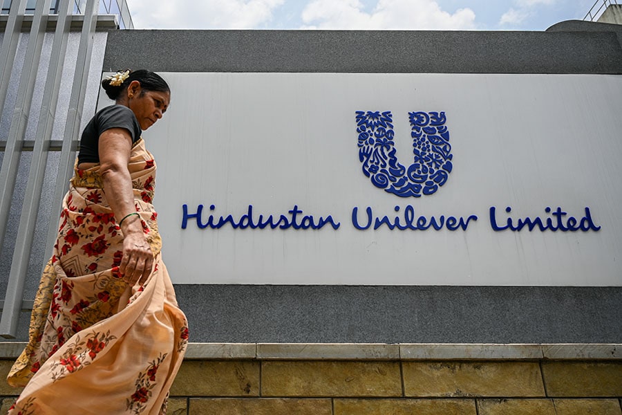 Unilever has said it plans to cut product prices in India in the soaps and laundry segment.
Image: Sankhadeep Banerjee/NurPhoto via Getty Images