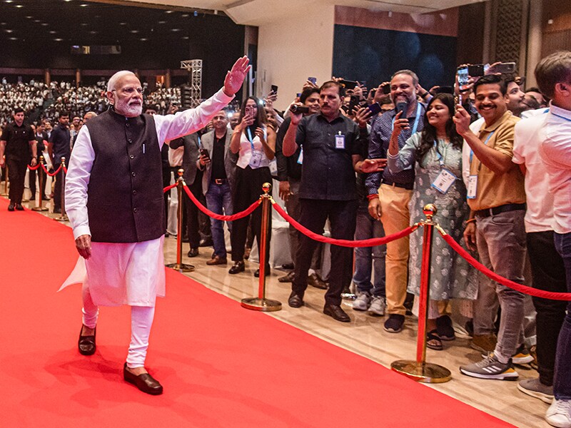 Photo of the day: Kicking off India Mobile Congress 2023