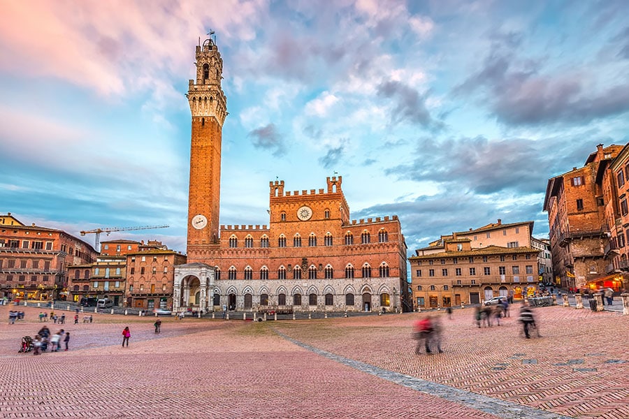 Siena, Italy. Image credit: Shutterstock